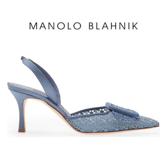 Chaussures Manolo Blahnik Daim Talons Hauts - Taille 42 Marron - Neuves Sans Emballage
